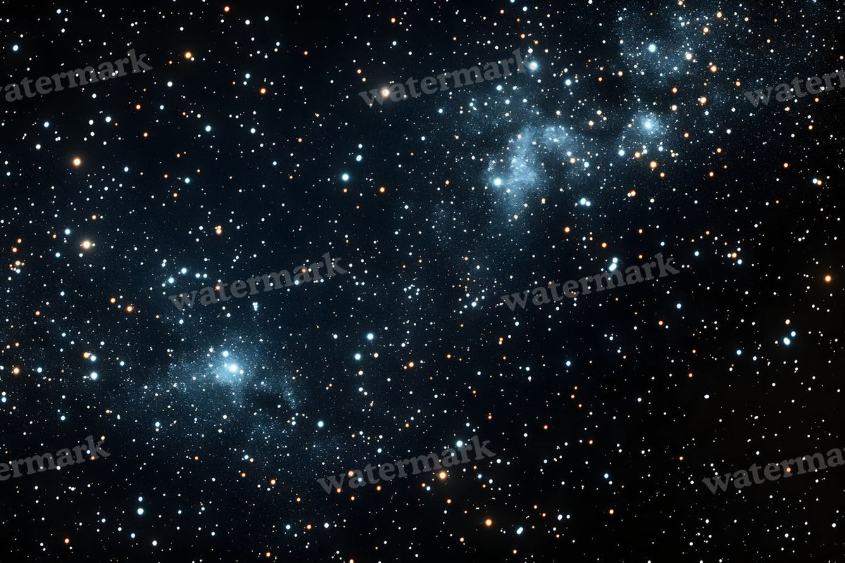 Starry Night digital photo backdrop for photo editing, preview 28