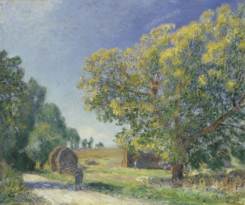Alfred Sisley Vintage Paintings