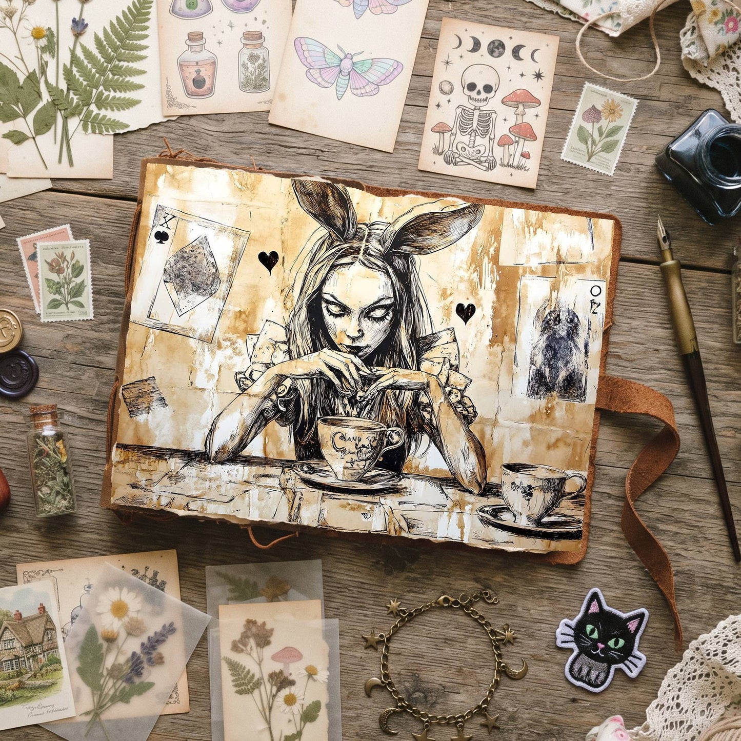 Alice In Wonderland Digital Papers