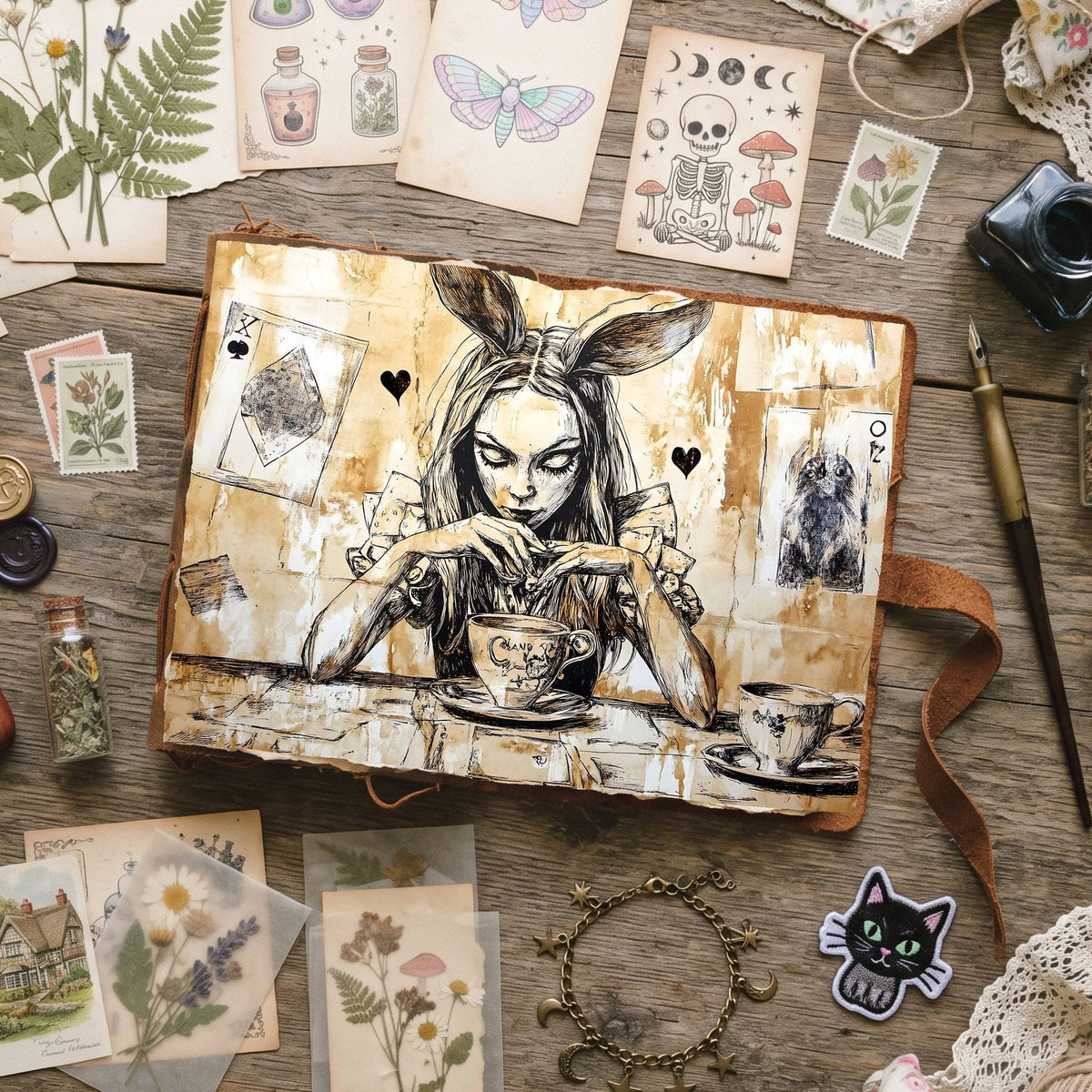 Alice In Wonderland Digital Papers