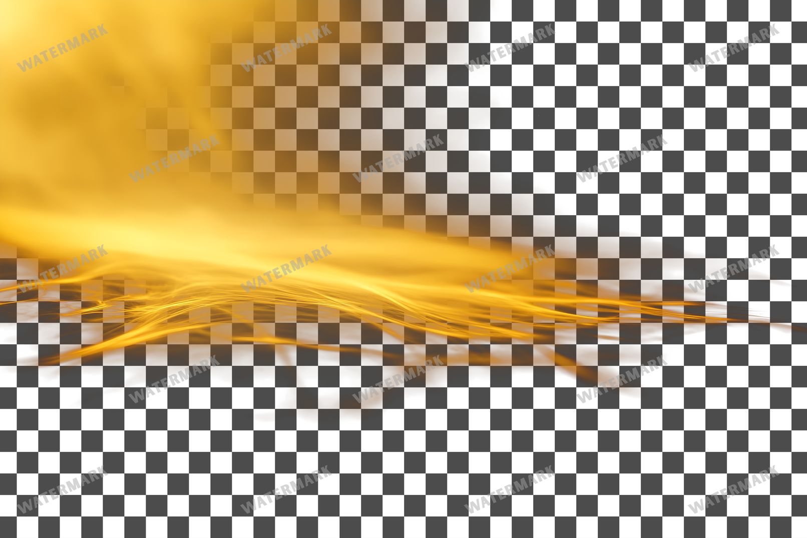 Amber Light Transparent Overlay Pngs
