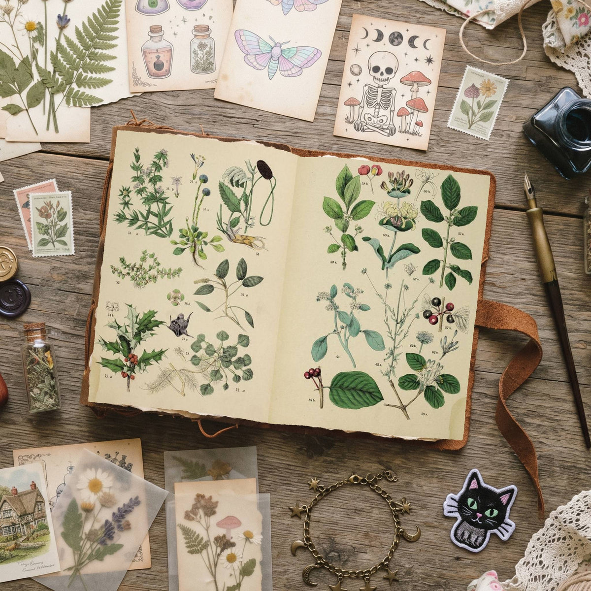 Botanical Digital Papers