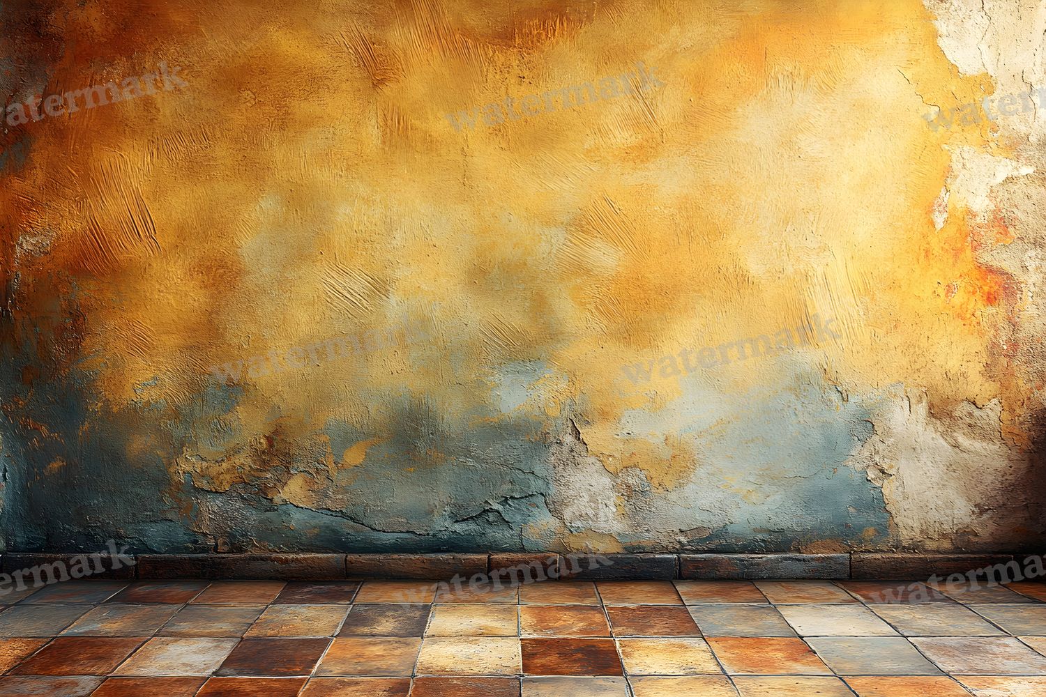 Burnt Amber Wall Backdrop Images