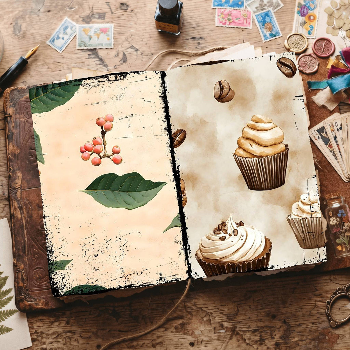 Coffee Digital Papers
