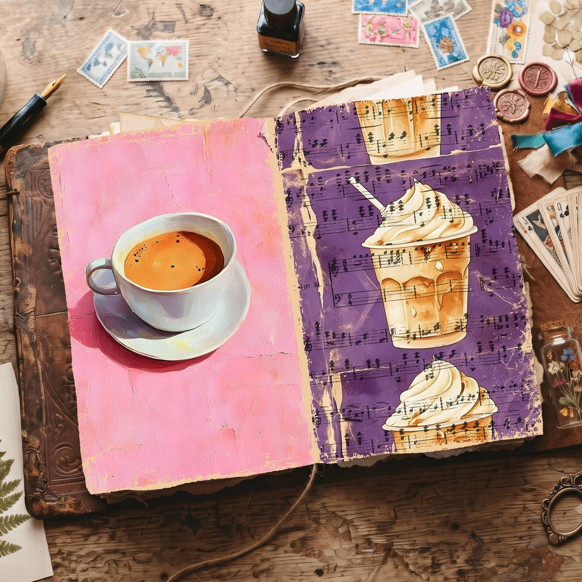Coffee Digital Papers