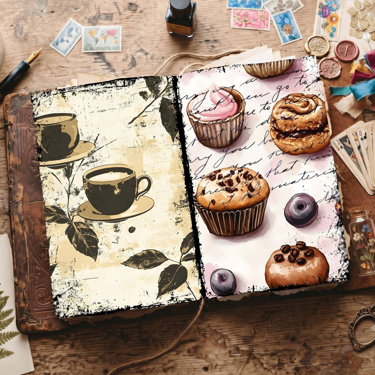 Coffee Digital Papers