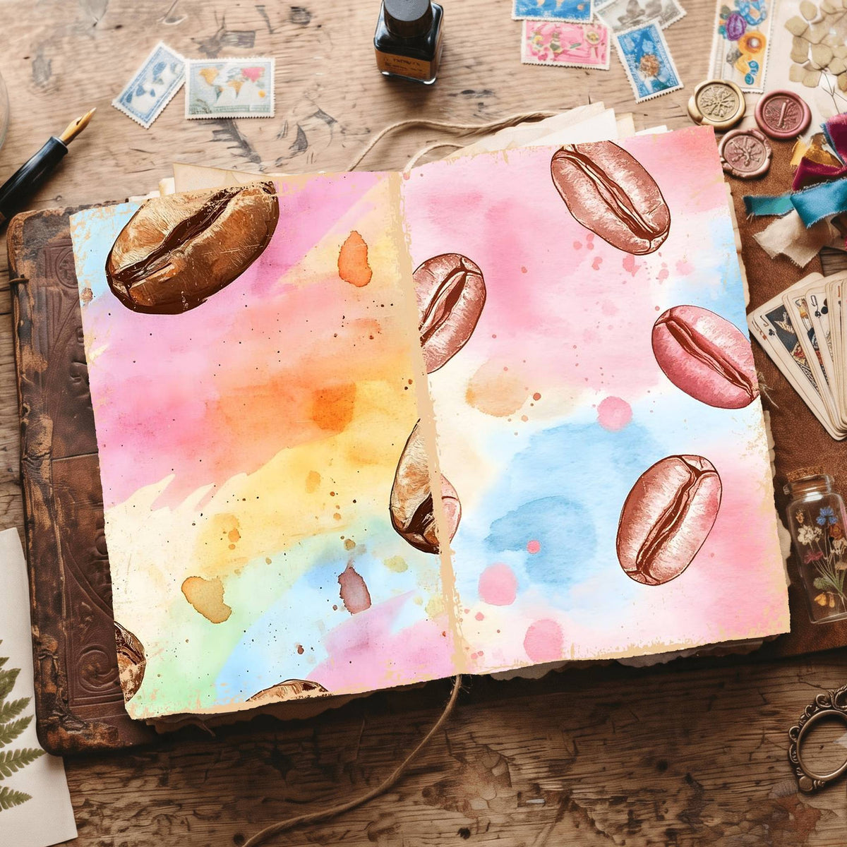 Coffee Digital Papers