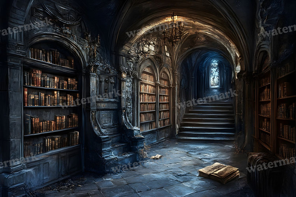 Dark Academia Study Backdrop Images