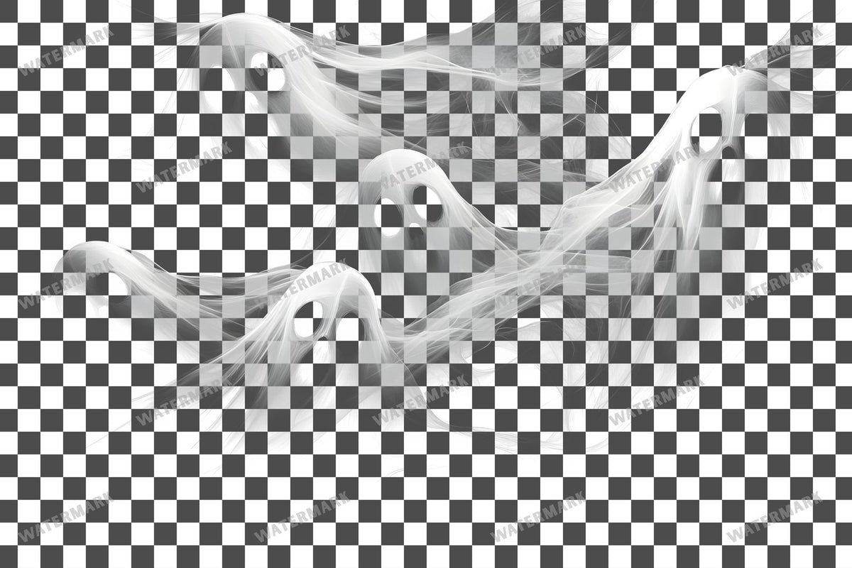 Ghost Transparent Overlay Pngs