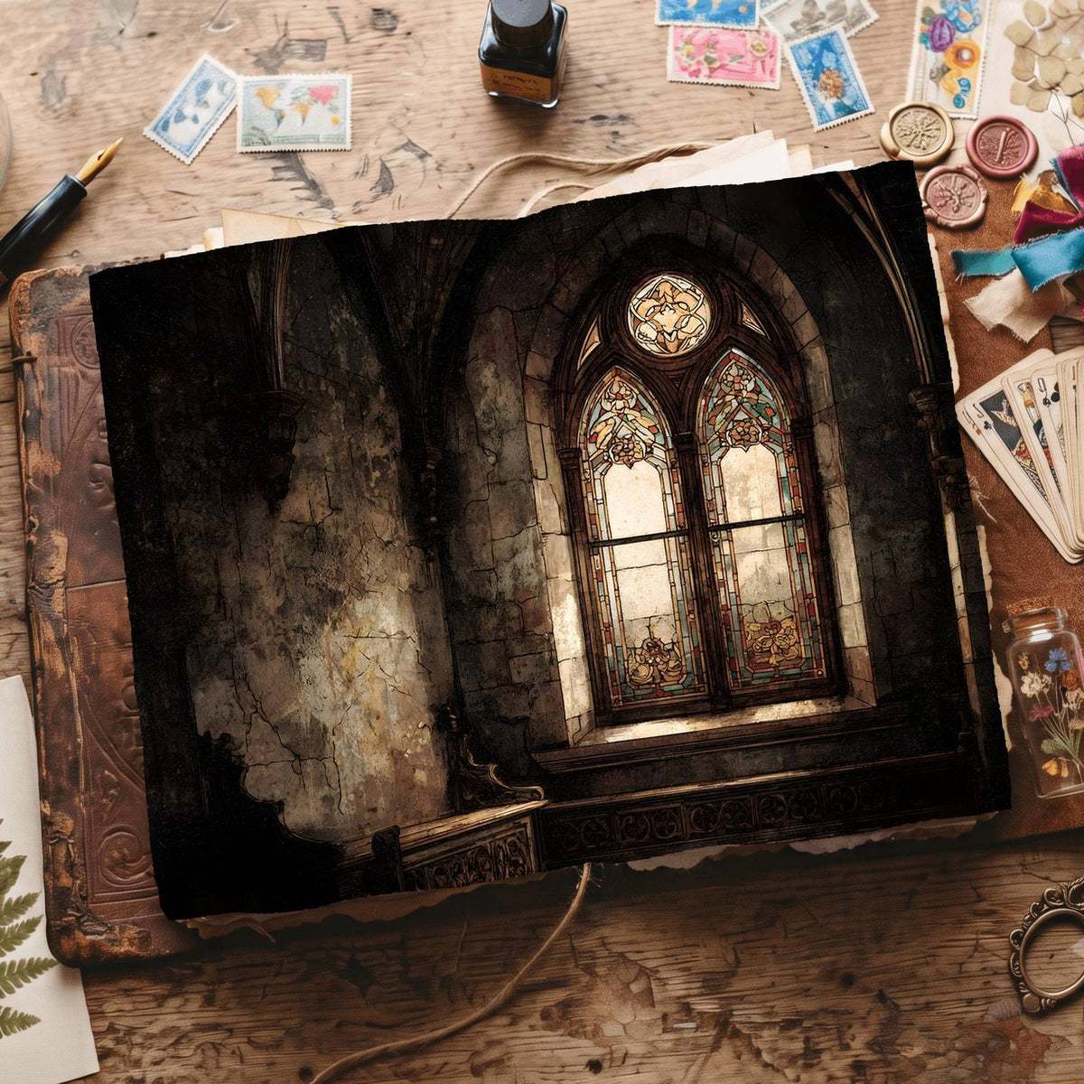 Gothic Digital Papers