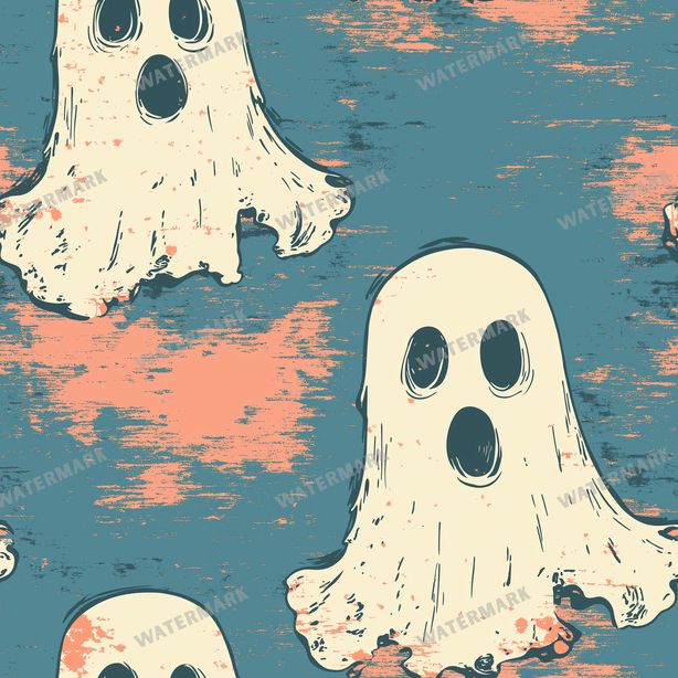 Halloween Seamless Pattern