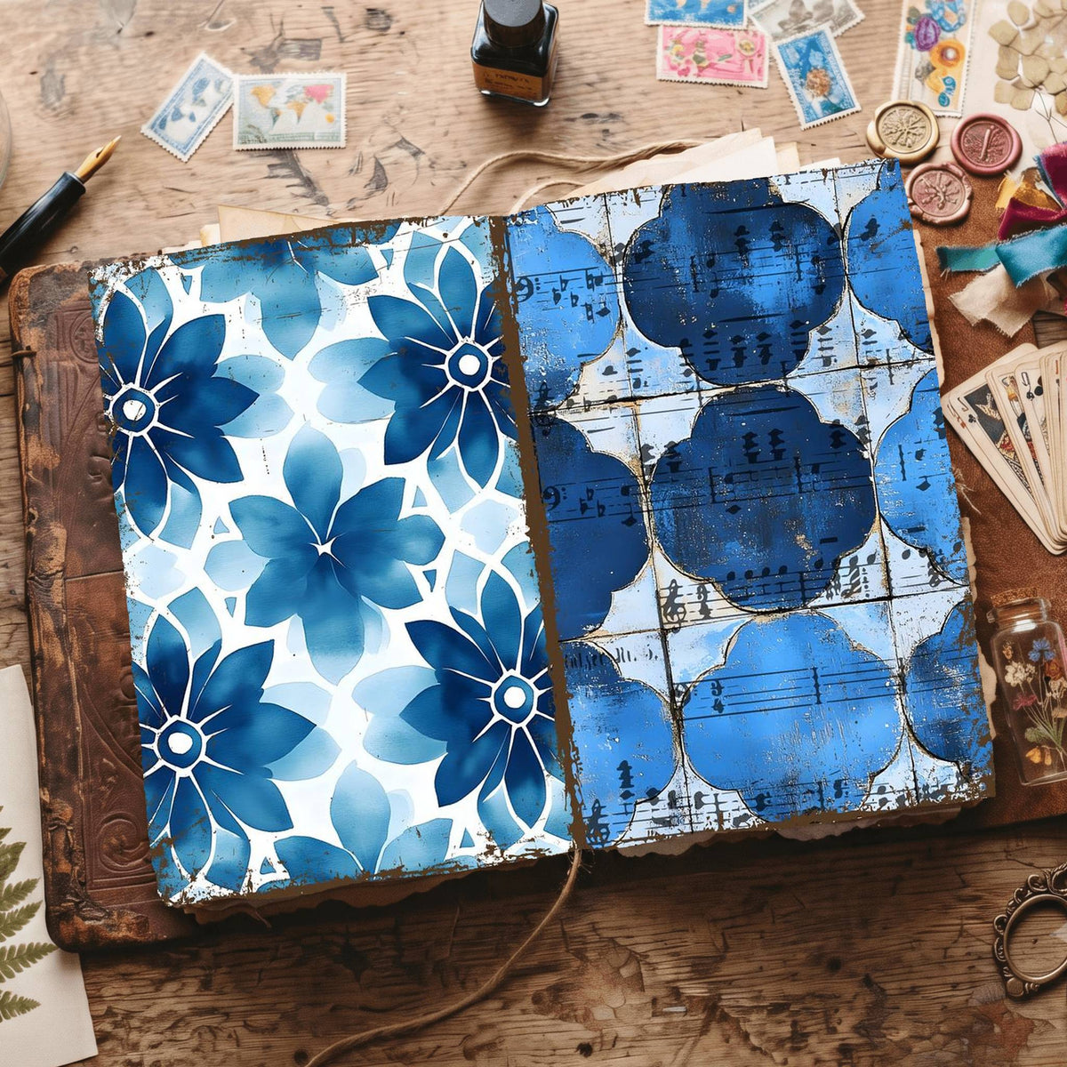 Moroccan Pattern Digital Papers