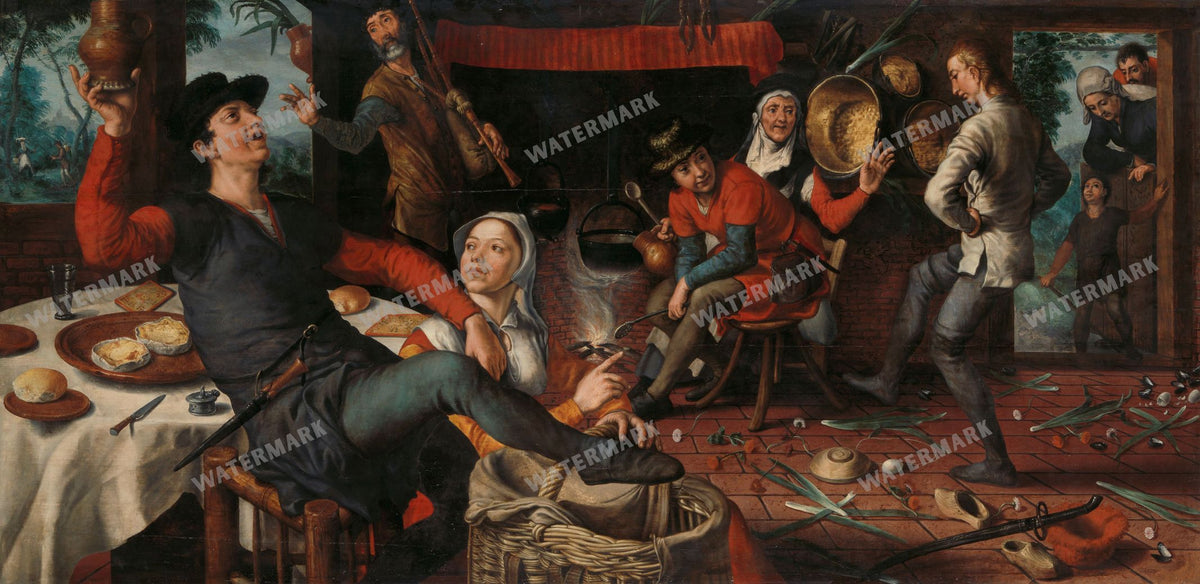 Rijks Museum Vintage Paintings