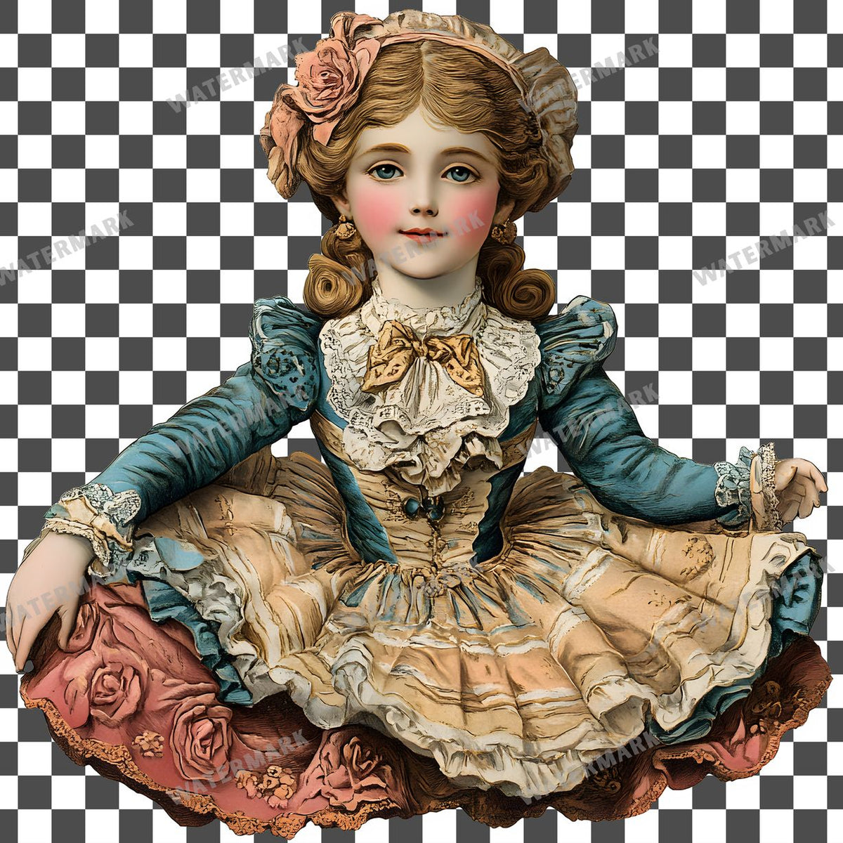 Toy Vintage Style Clipart Pngs