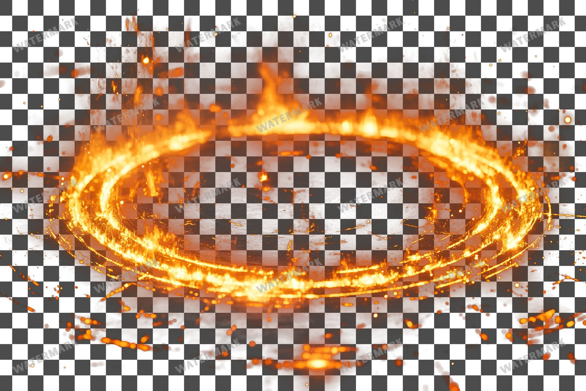 Witch Portal PNG overlay on a transparent checkered background, preview 29
