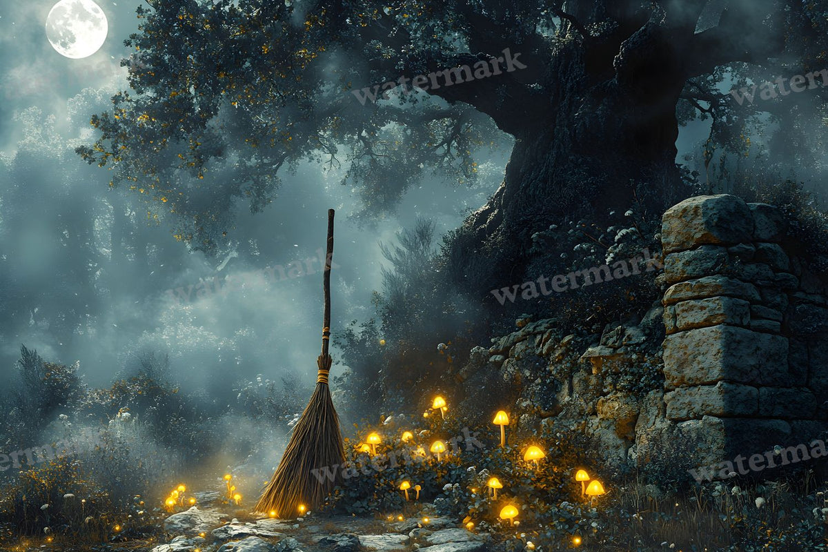 Witchbroom Resting Backdrop Images