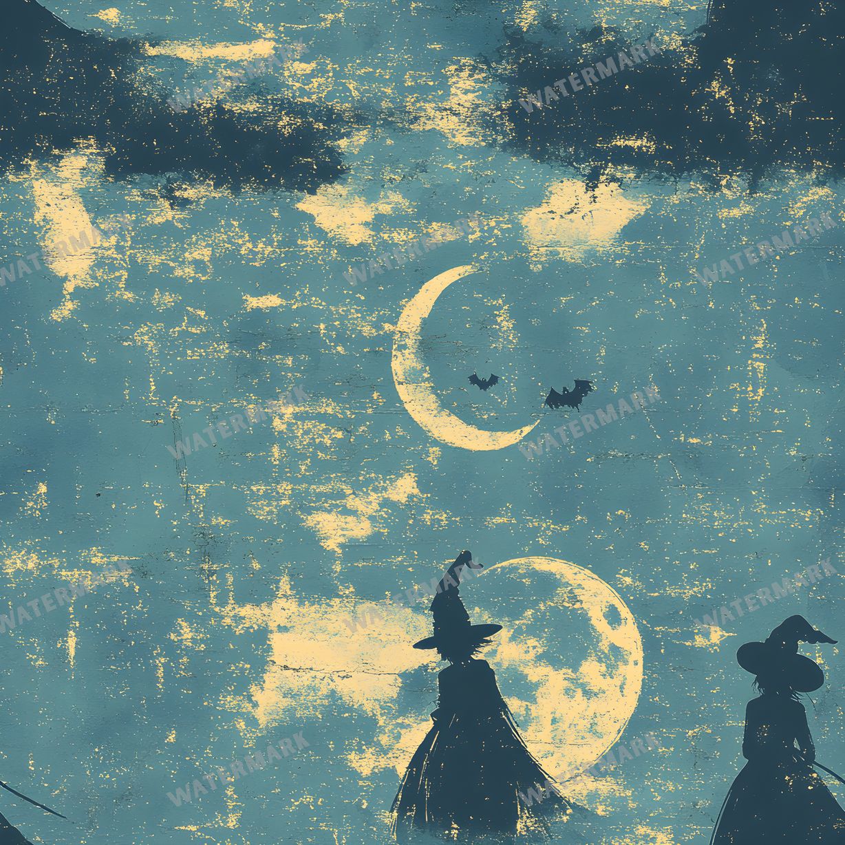 Witchcraft Seamless Pattern