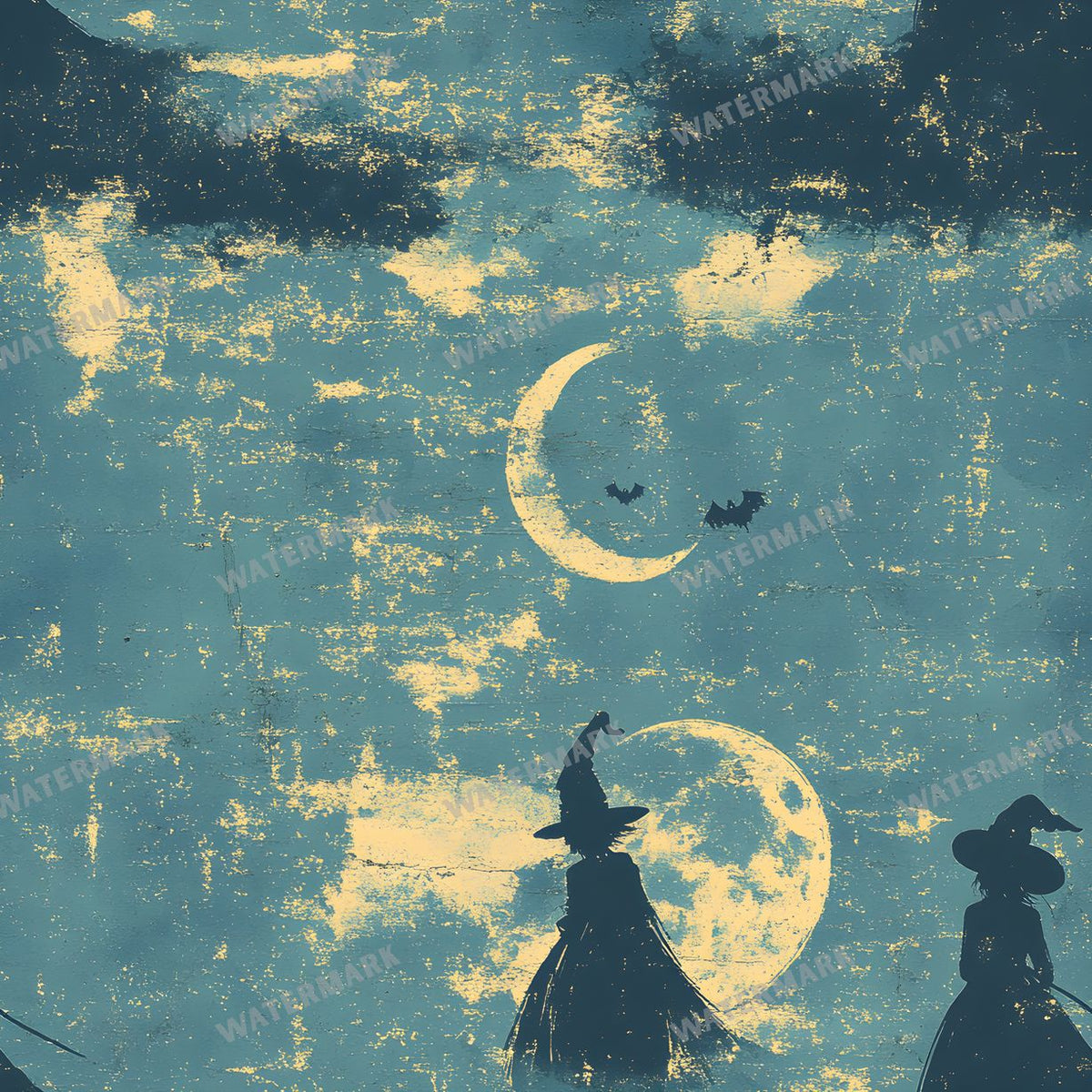 Witchcraft Seamless Pattern
