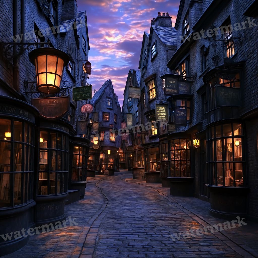 Wizarding School Movie Scene Backdrop Images