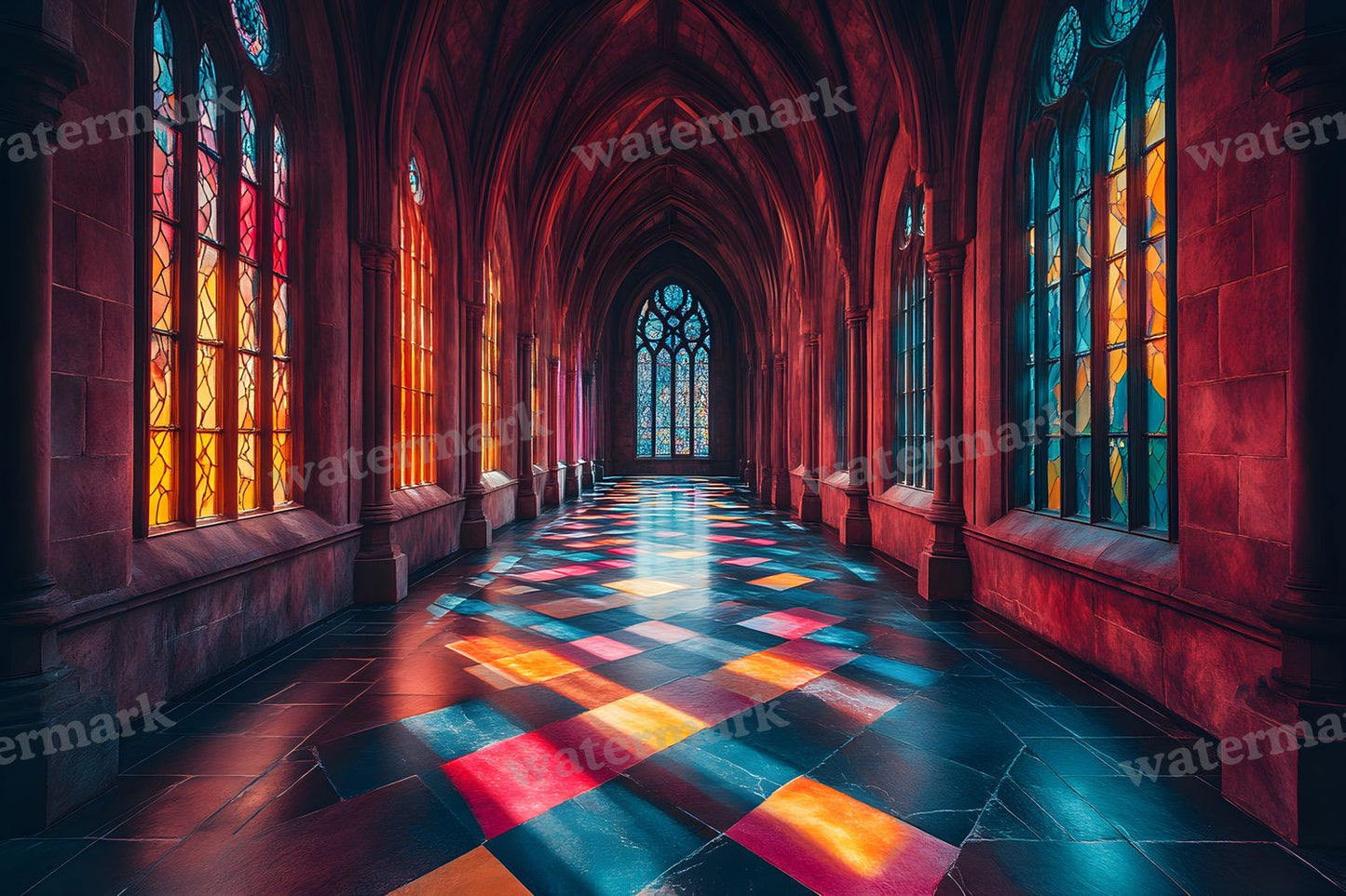 Wizarding School Backdrop Images