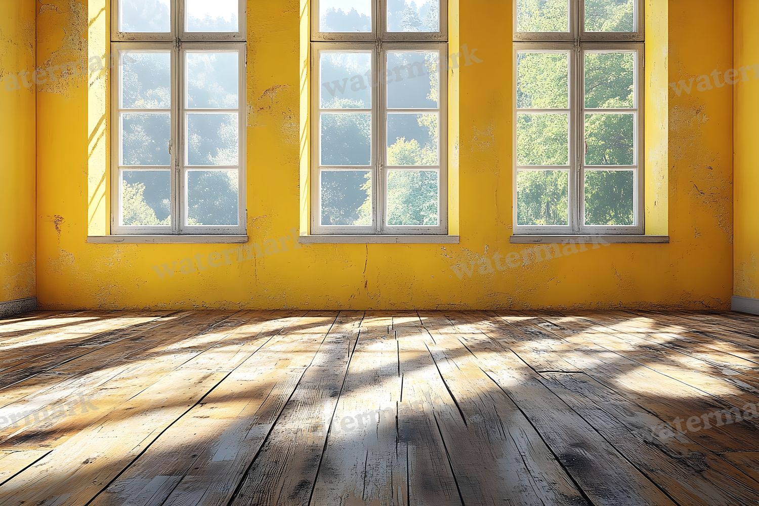 Yellow Vintage Room Backdrop Images