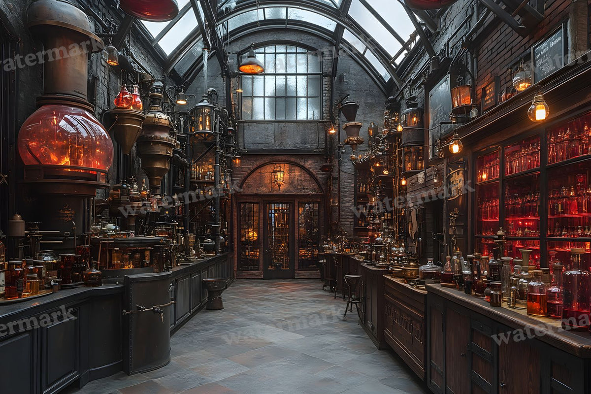 Alchemist Corner Study Backdrop Images