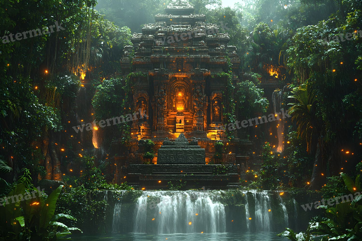 Amazonian Sacred Grove Backdrop Images