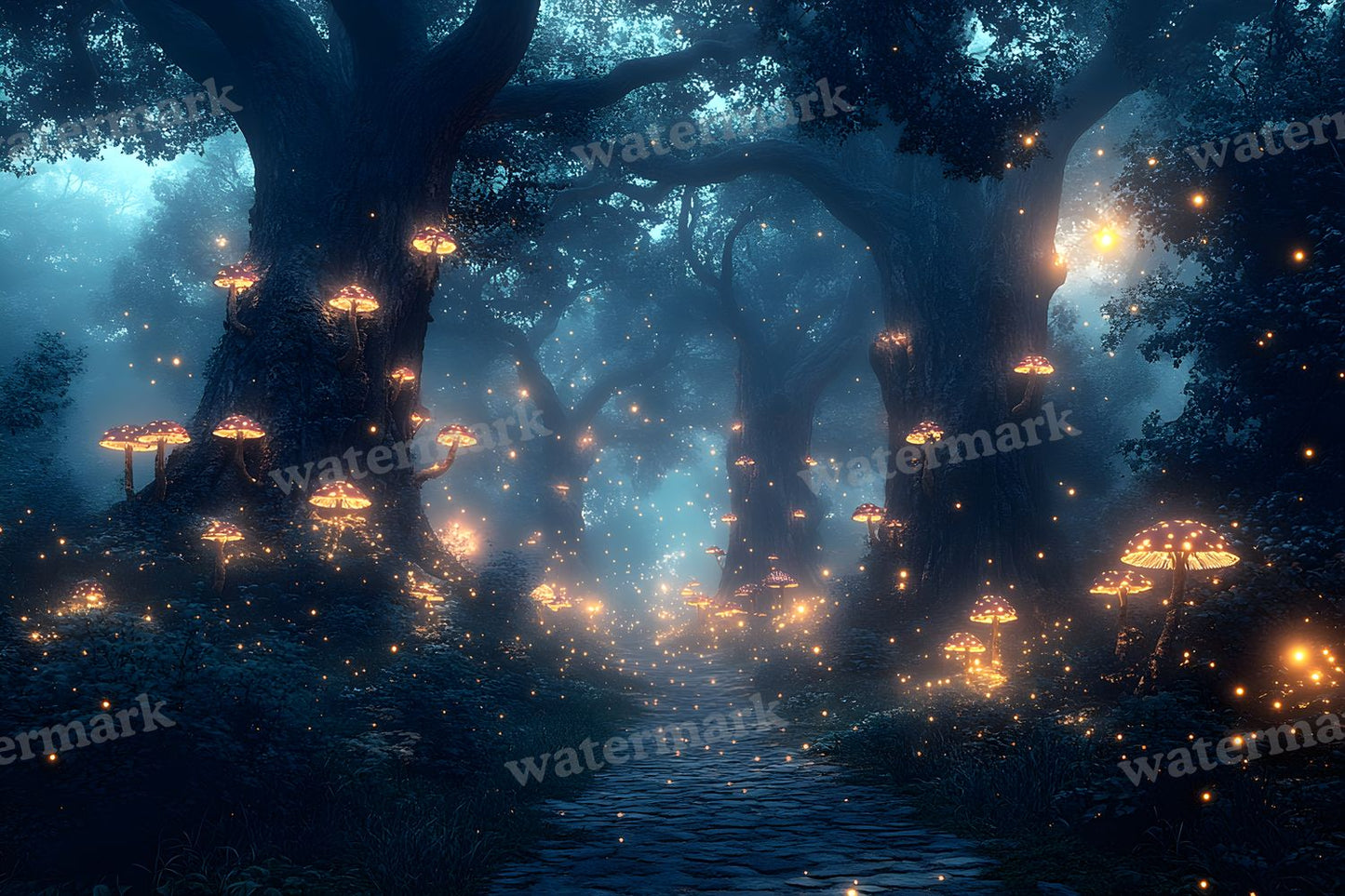 Ancient Fairytale Forest Backdrop Images