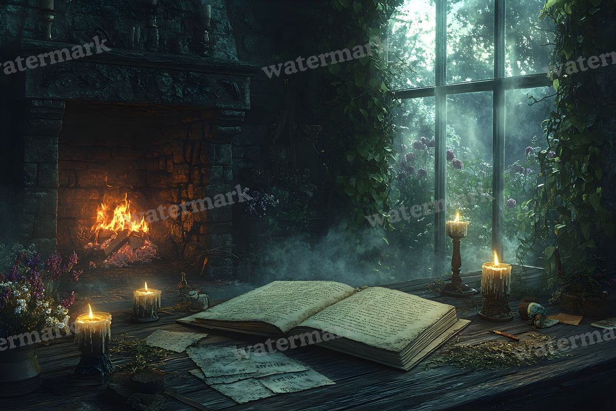Ancient Witchgrimoire Backdrop Images