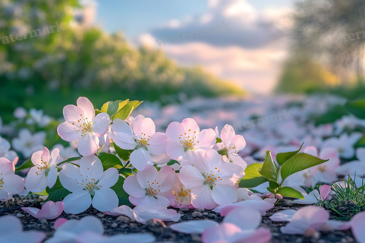 Spring Blossom Escape Backdrop Images