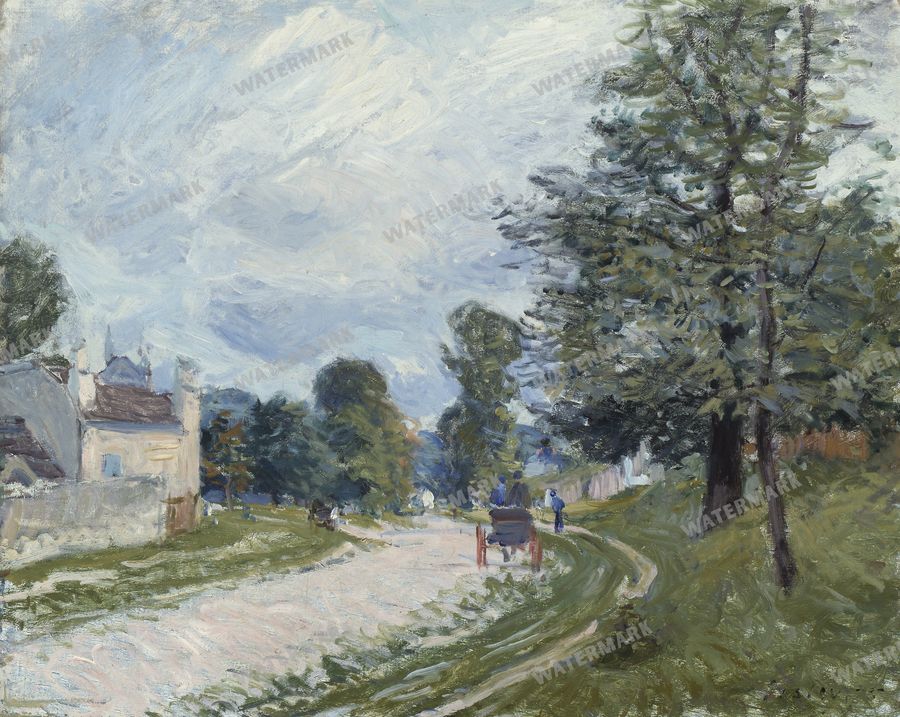 Alfred Sisley Vintage Paintings