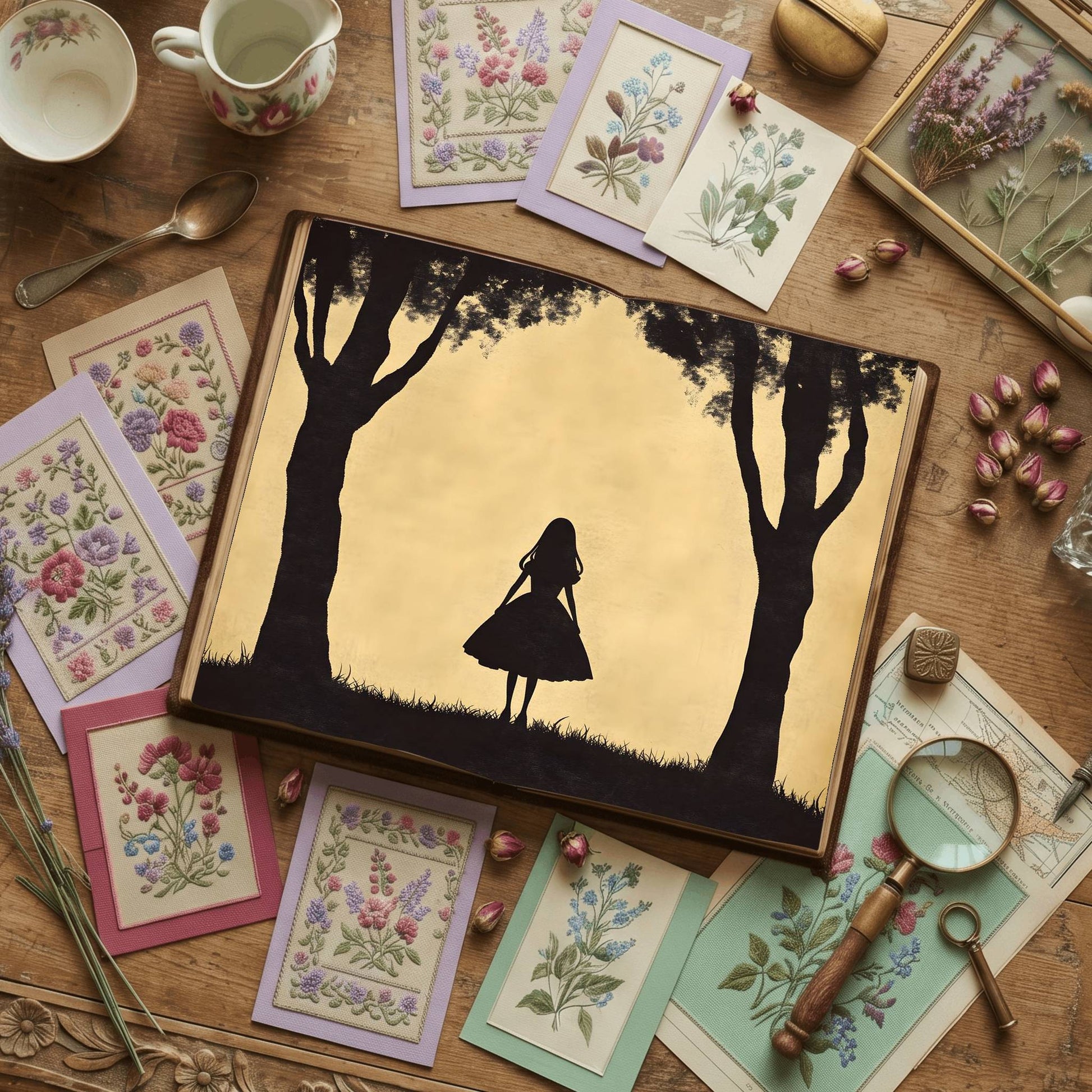Alice In Wonderland Digital Papers