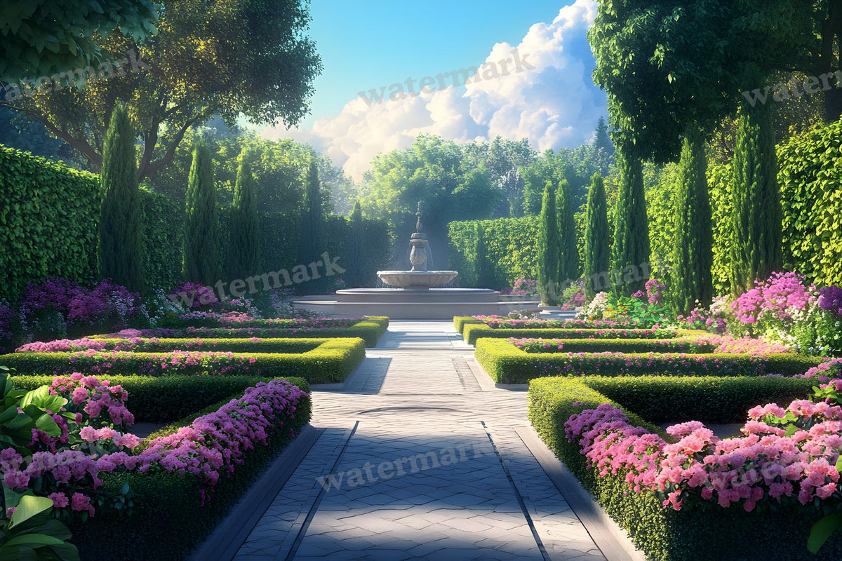 Botanical Garden Backdrop Images