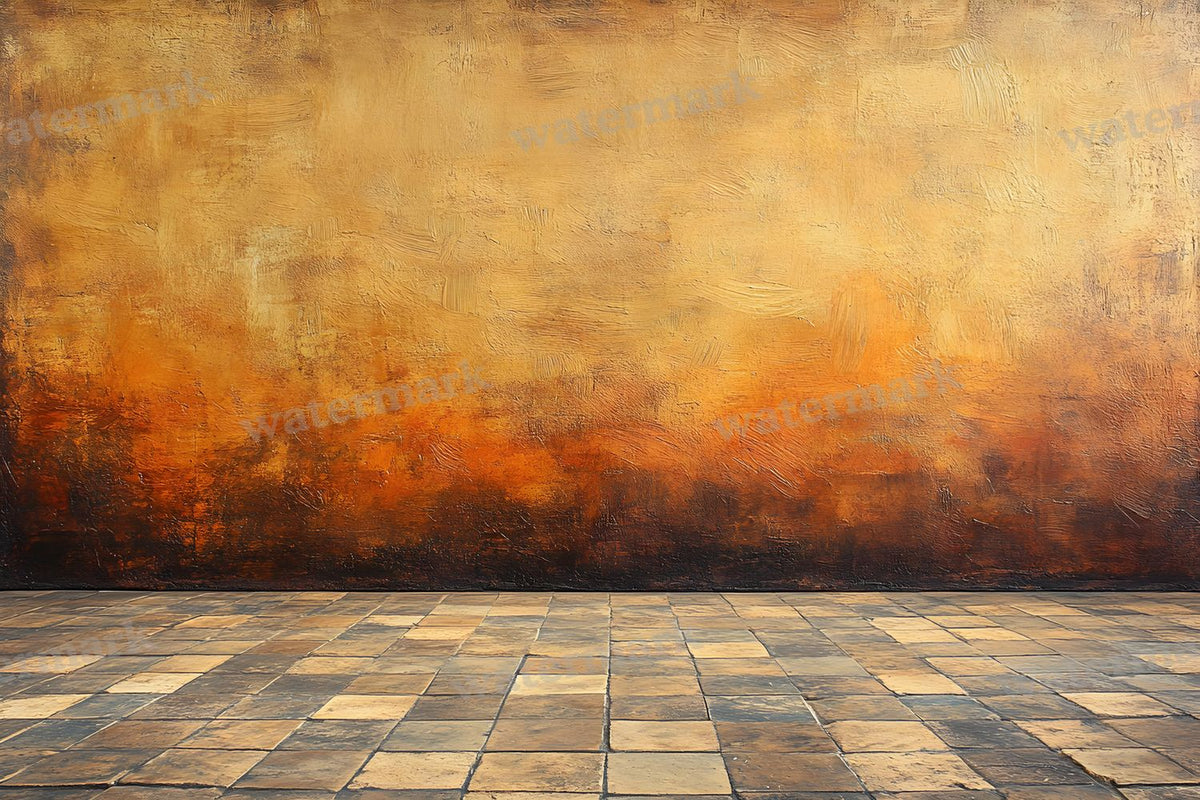 Burnt Amber Wall Backdrop Images