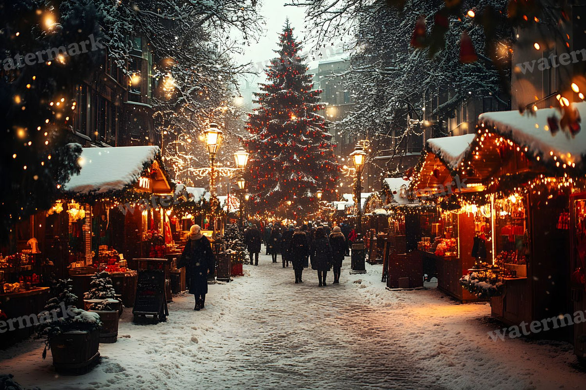 Classic Christmas Backdrop Images