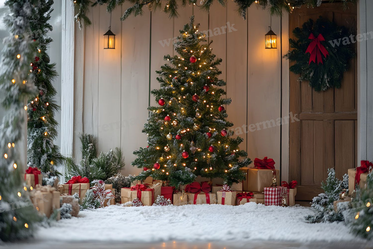 Classic Christmas Backdrop Images