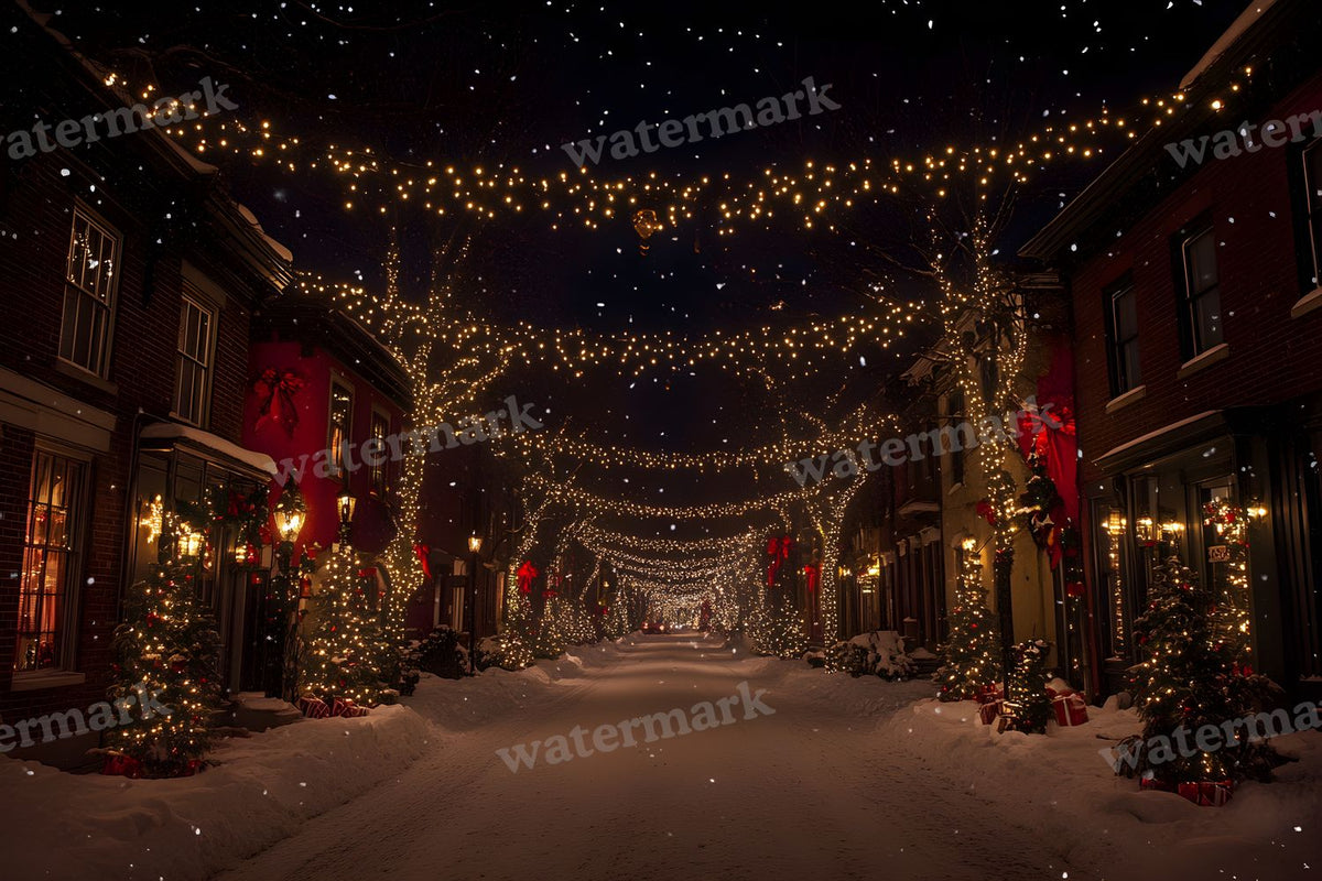 Classic Christmas Backdrop Images