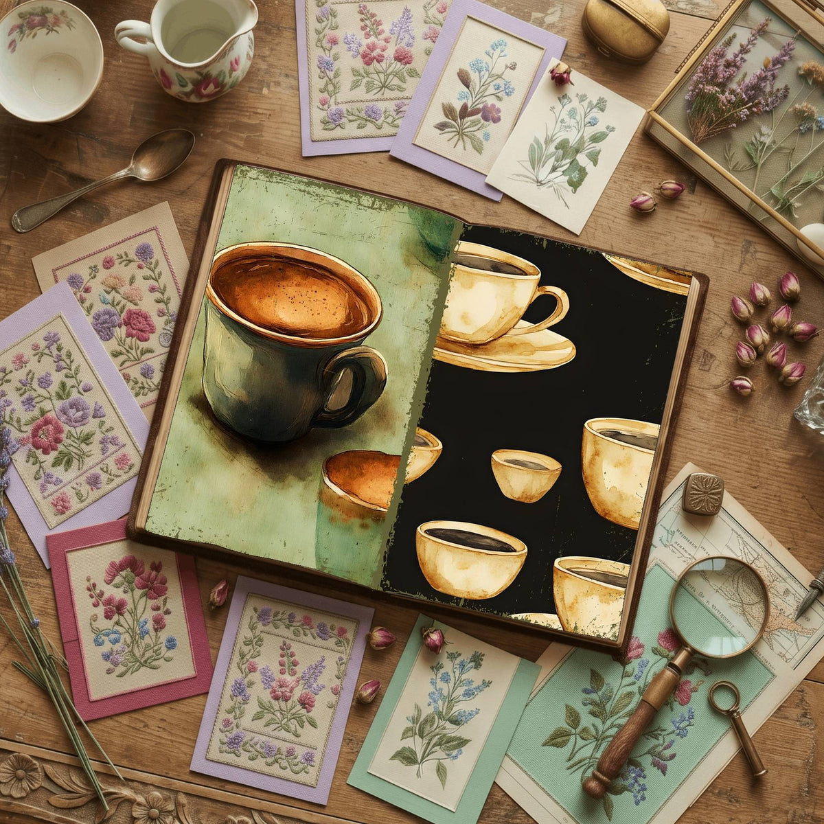 Coffee Digital Papers