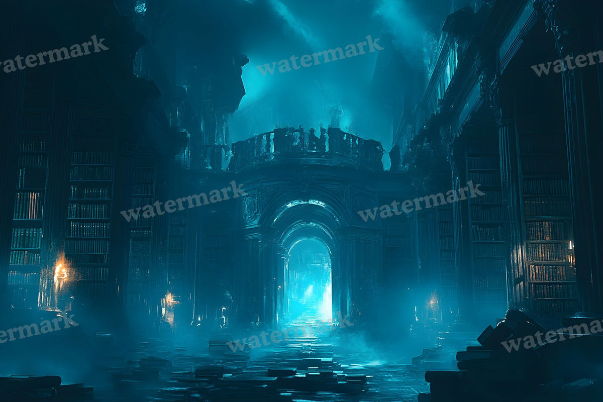 Dark Academia Study Backdrop Images