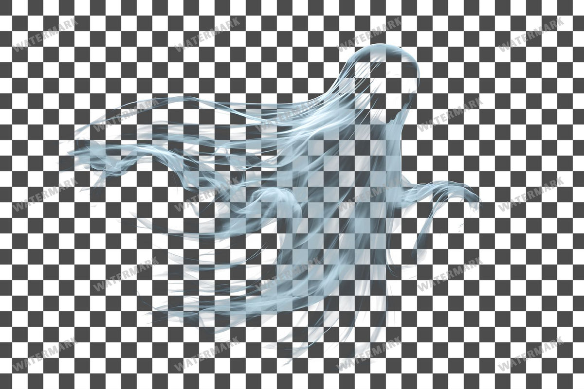 Ghostly Apparition Transparent Overlay Pngs