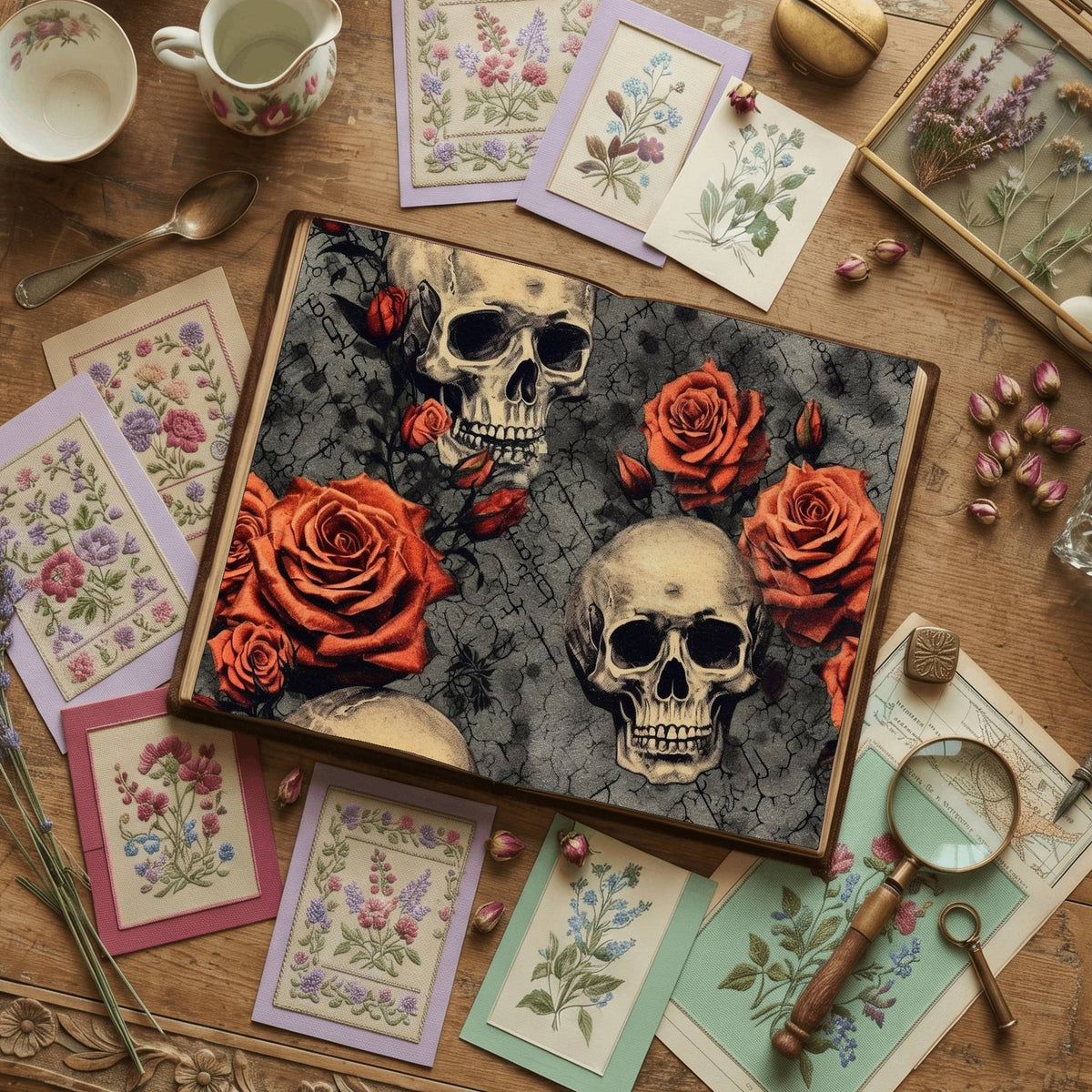 Gothic Digital Papers