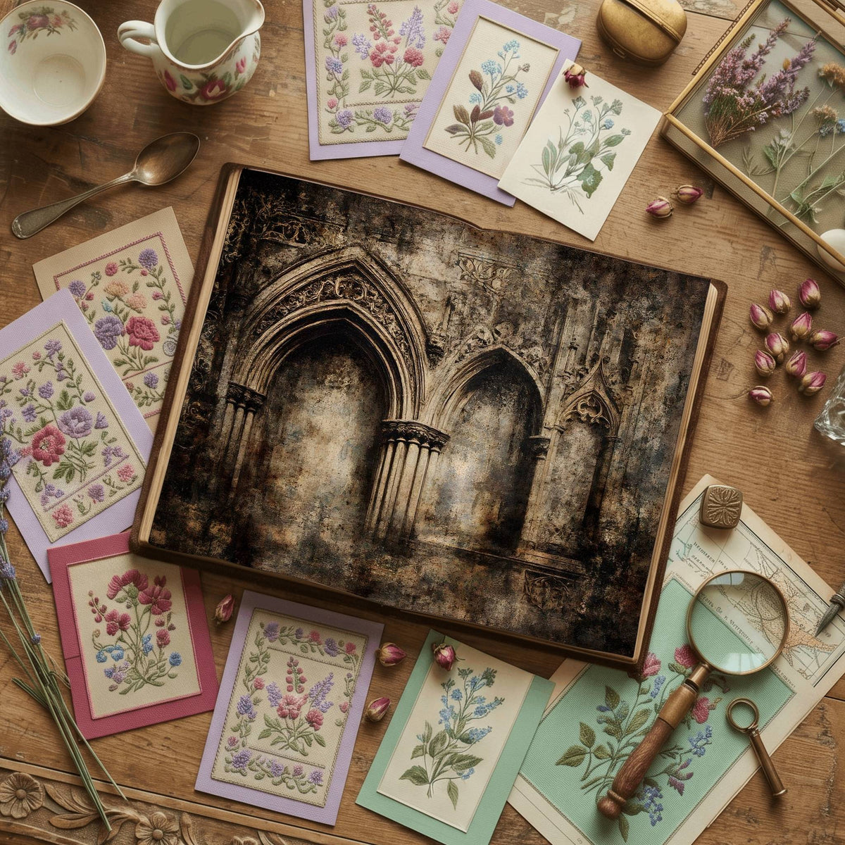 Gothic Digital Papers