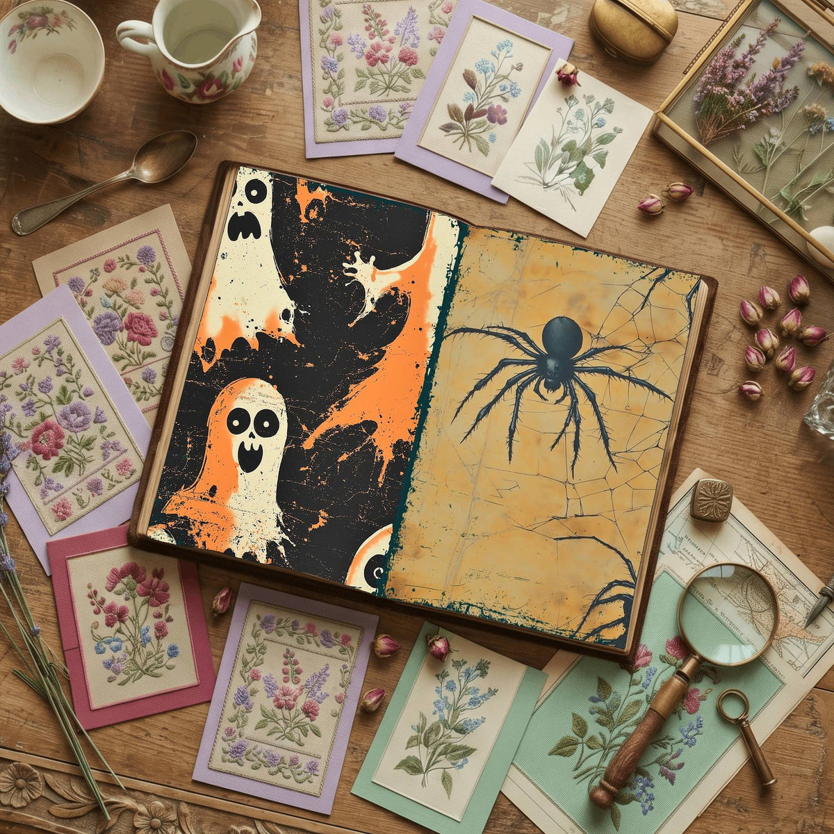 Halloween Digital Papers