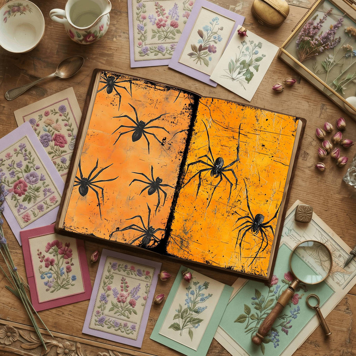 Halloween Digital Papers