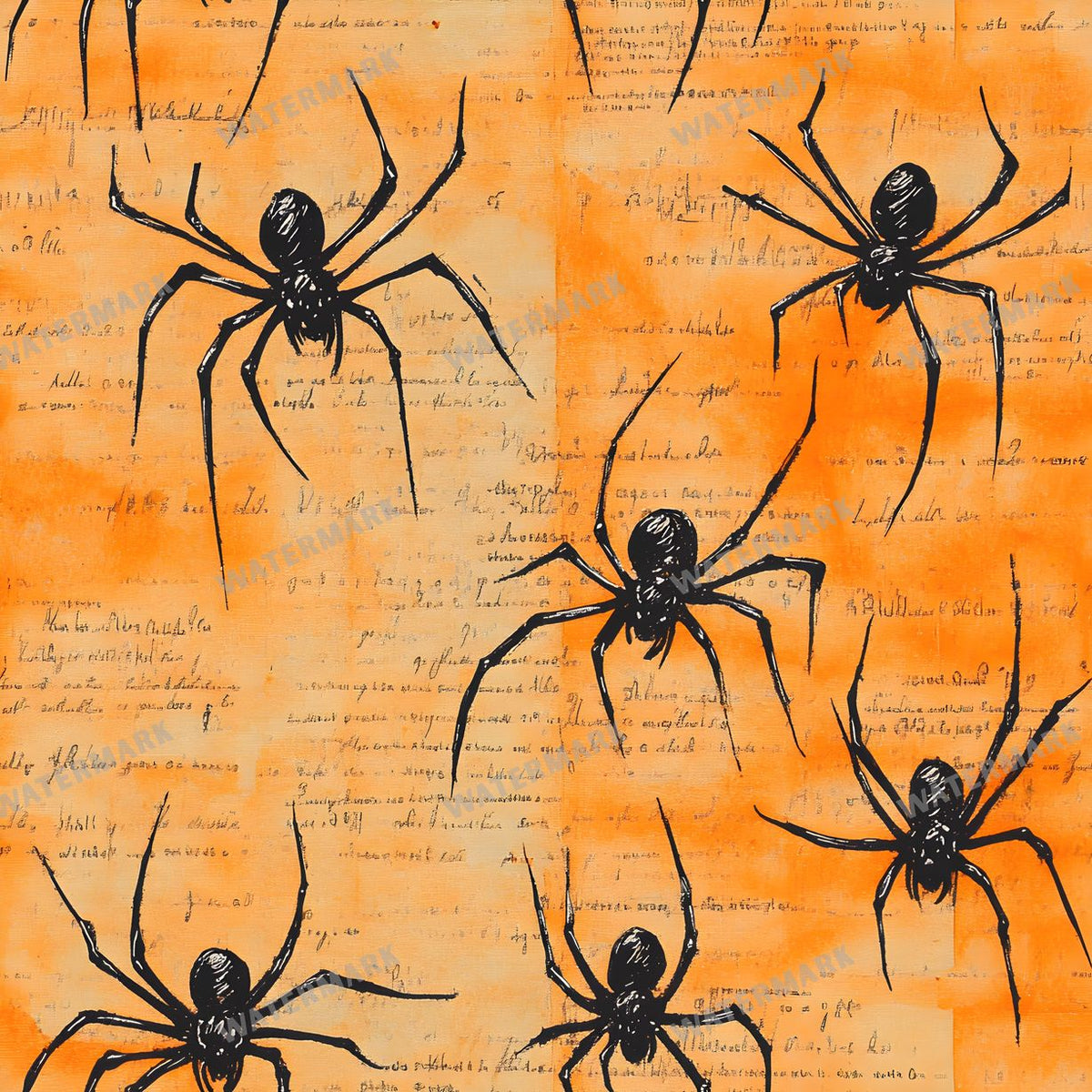 Halloween Seamless Pattern