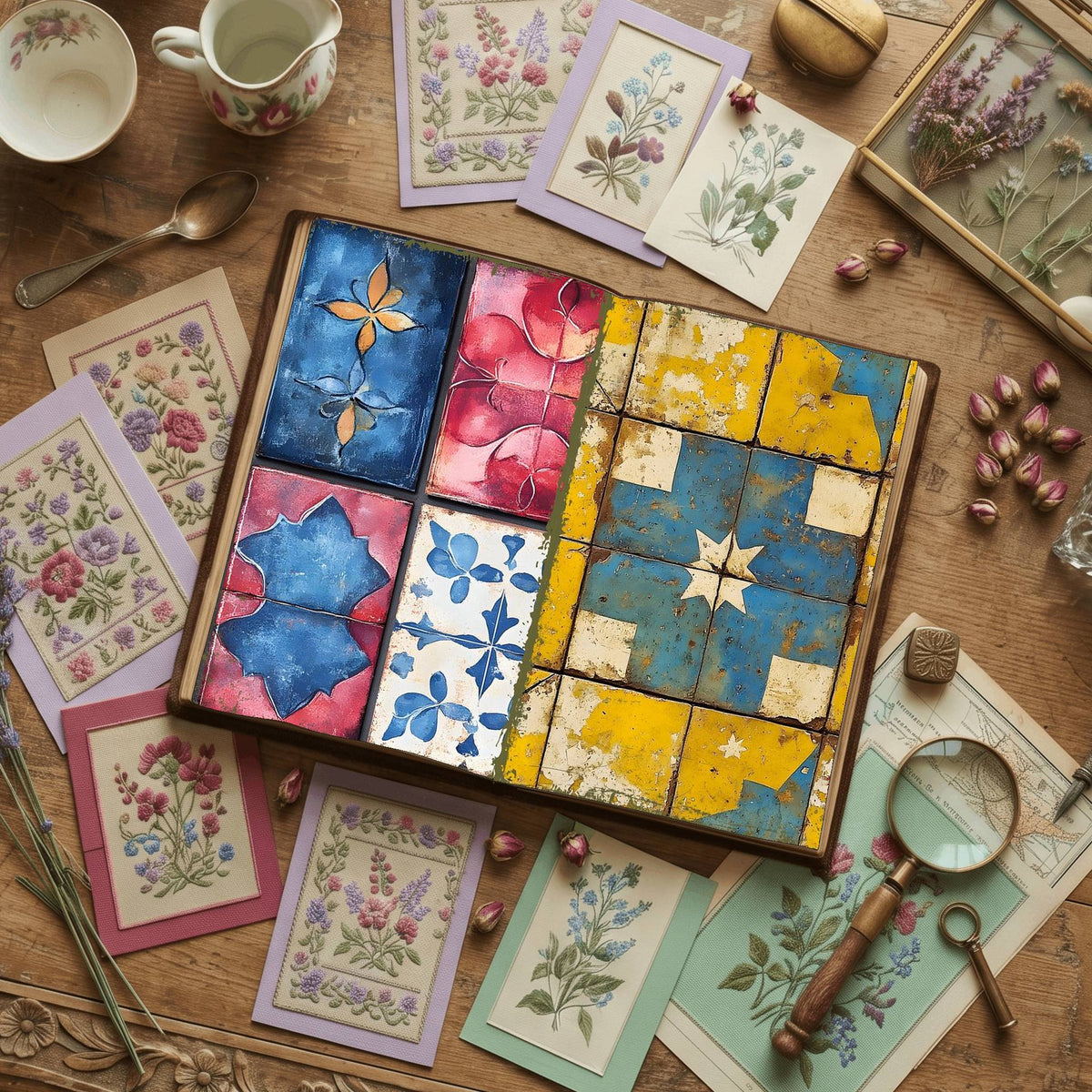 Moroccan Pattern Digital Papers