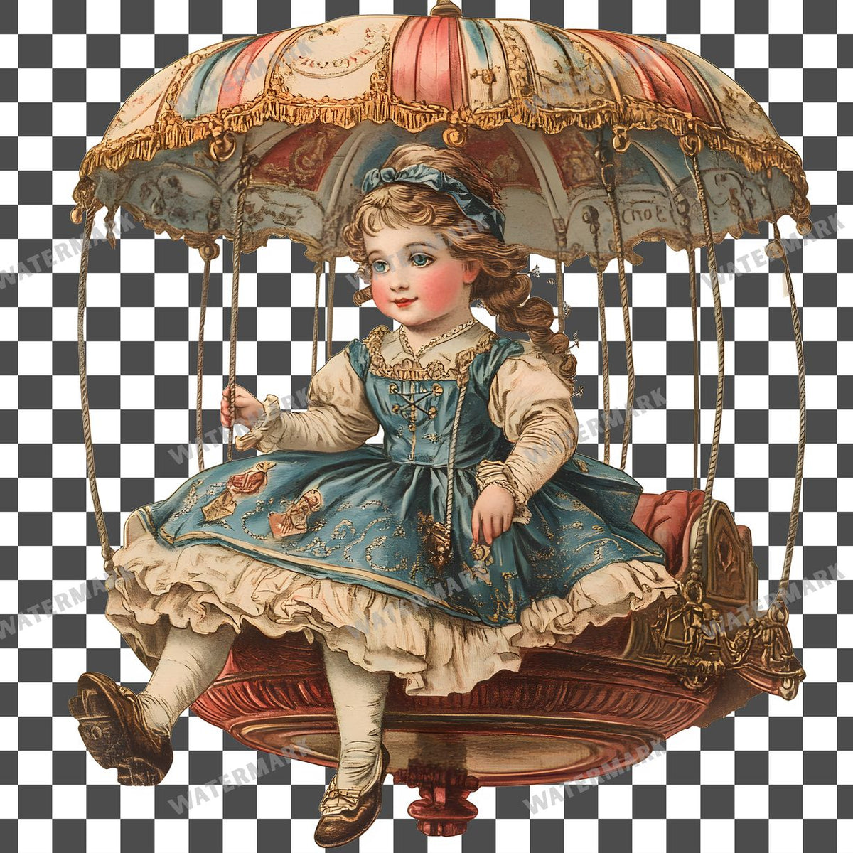 Toy Vintage Style Clipart Pngs
