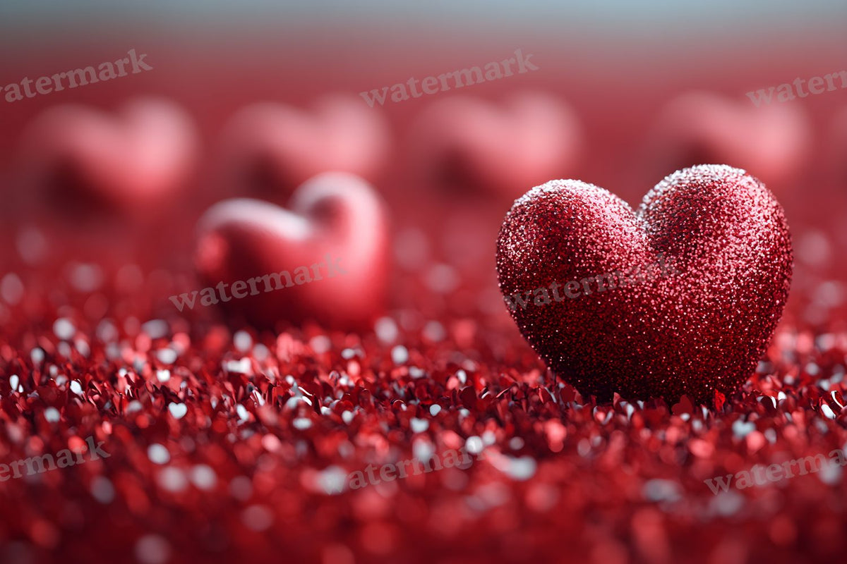 Valentine digital photo backdrop for photo editing, preview 29