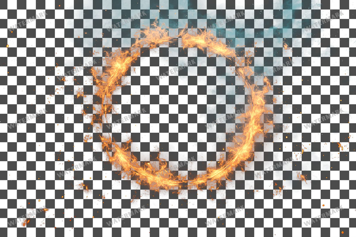 Witch Portal PNG overlay on a transparent checkered background, preview 30
