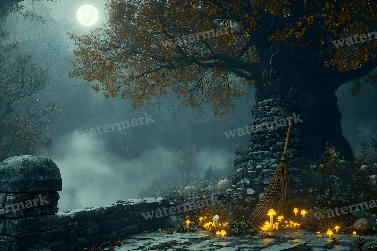 Witchbroom Resting Backdrop Images